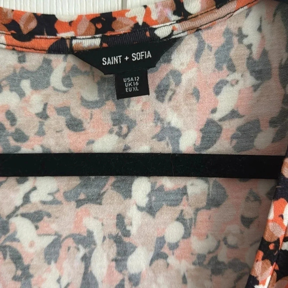 Saint + Sofia Jersey, synch waist  Dress Size 12 - Picture 2 of 6